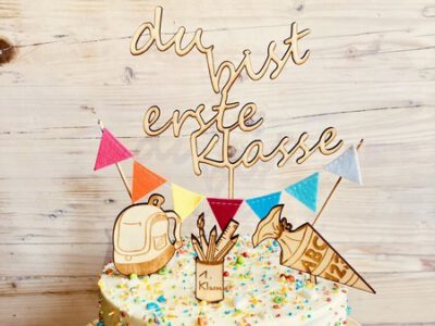 Unser Torten-Backset "1. Klasse" von nahem