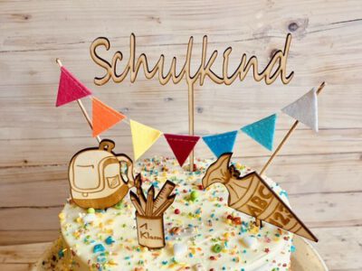 Unser Torten-Backset "Schulkind" von nahem