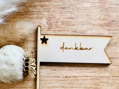 Unser Wimpel "dankbar"
