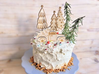 Unser Torten-Backset "Driving Home for Christmas"
